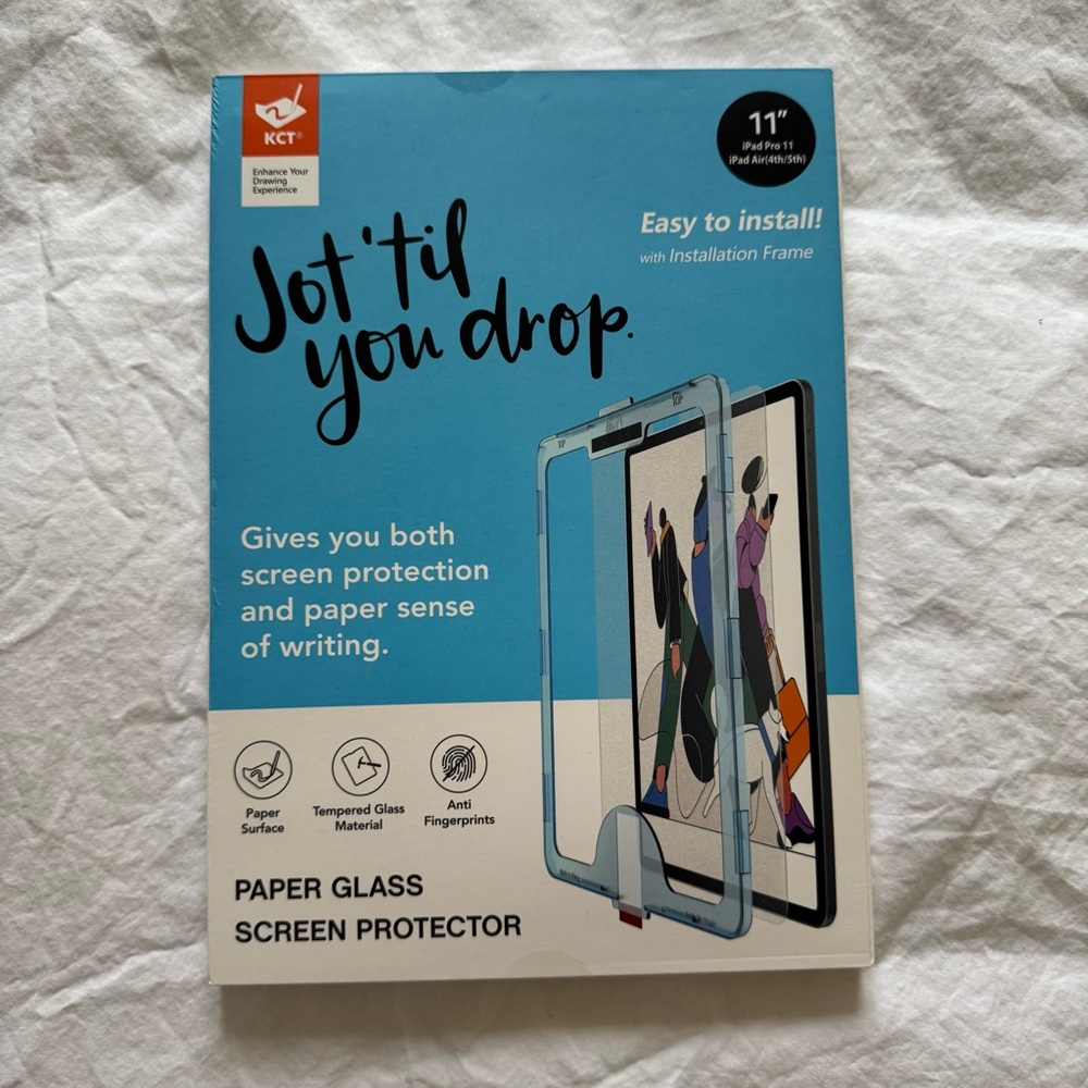 KCT iPad Pro 11 Paper Glass Screen Protector